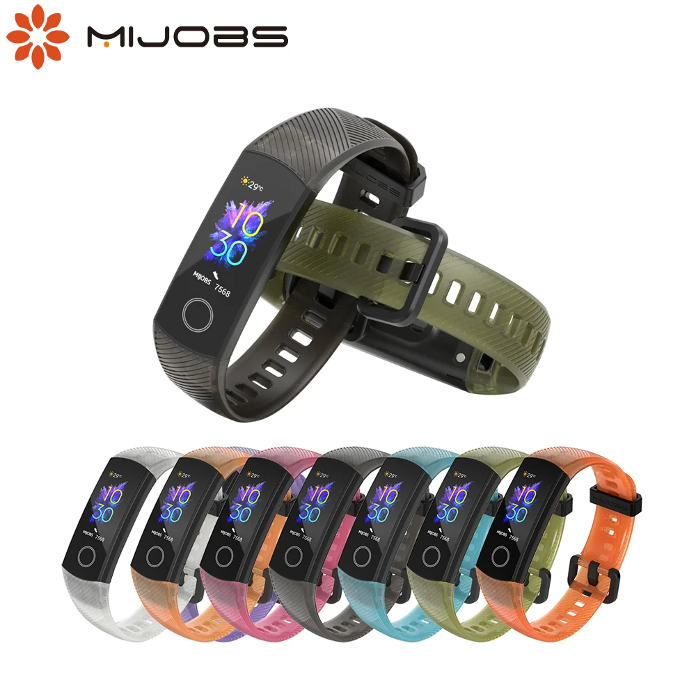 Ремешок для Huawei Honor Band 5 ремешок 4 браслет Correa Pulsera|Смарт-аксессуары| |