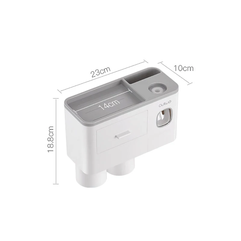 Magnetic Adsorption Inverted Toothbrush Holder Automatic Toothpaste Squeezer Dispenser Storage Rack Bathroom Accessories Home
Magnetic Adsorption Inverted Toothbrush Holder Automatic Toothpaste Squeezer Dispenser Storage Rack Bathroom Accessories Home