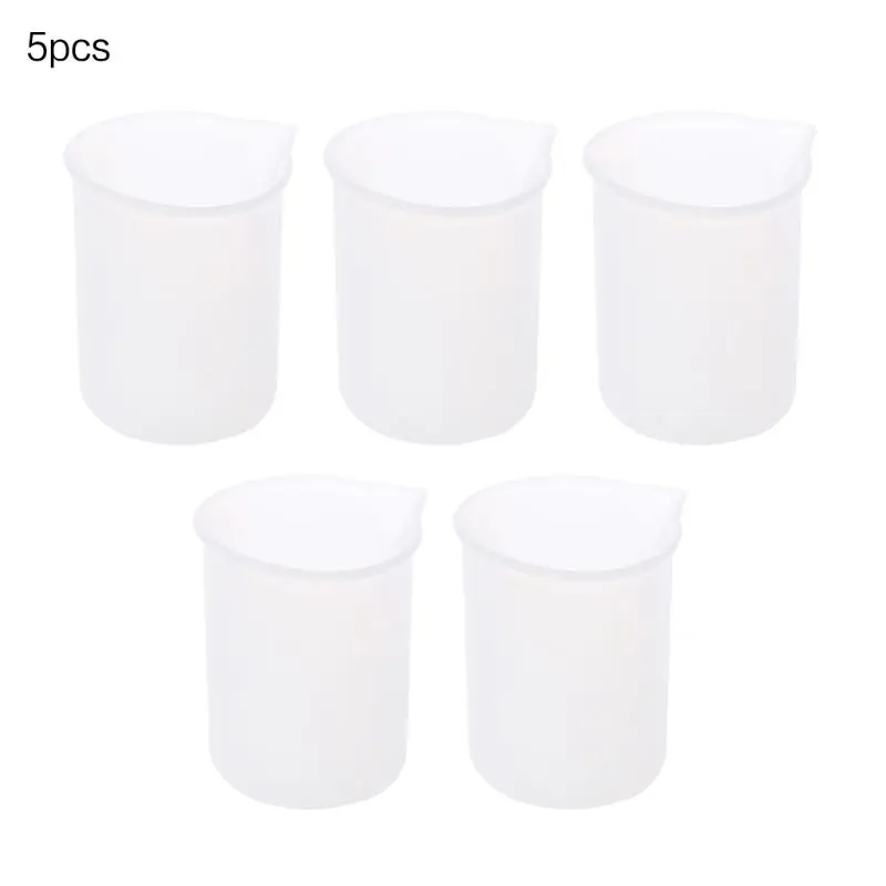 5 Pcs/pack 100 ml Crystal Epoxy Silicone Measuring Cup DIY Handmade Tool with Scale Non-stick Adjusting Mixing Cups
5 Pcs/pack 100 ml Crystal Epoxy Silicone Measuring Cup DIY Handmade Tool with Scale Non-stick Adjusting Mixing Cups
