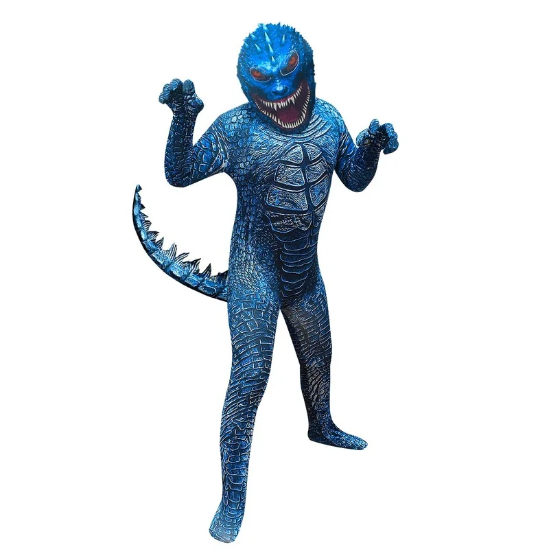 Godzilla Fantasia Mardi Gras Cosplay Costume Battle Royale Jumpsuits Carnival Party Clothes Fornited Halloween Costumes for Kids 
Godzilla Fantasia Mardi Gras Cosplay Costume Battle Royale Jumpsuits Carnival Party Clothes Fornited Halloween Costumes for Kids