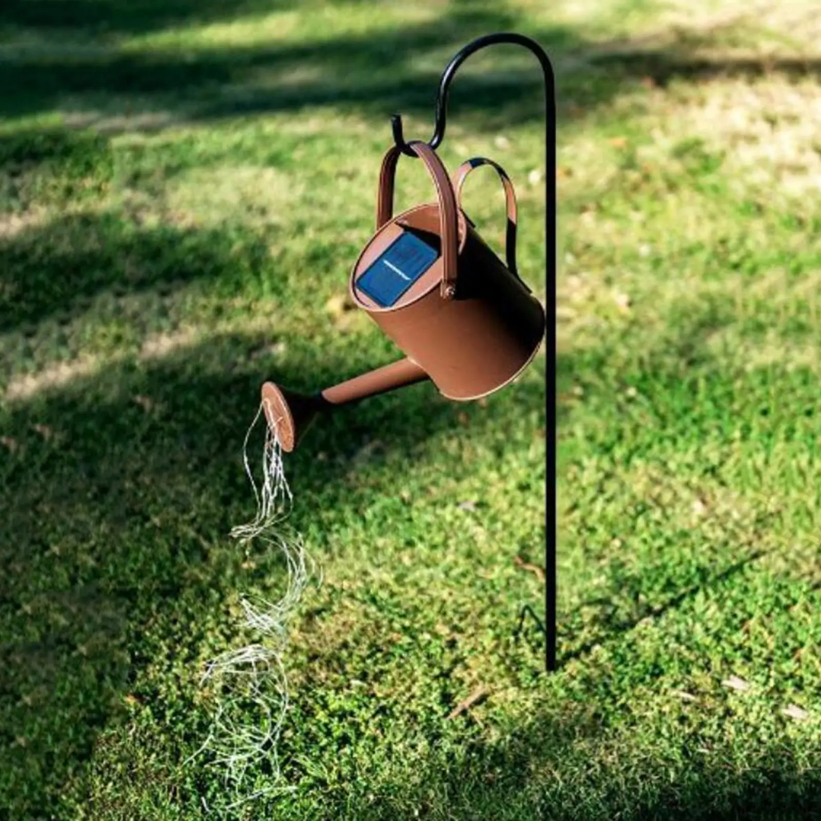Outdoor Garden Watering Can Solar Powered Light Waterproof Walkway Pation Terrace In-Ground Fairy String Lights LED Lantern
Outdoor Garden Watering Can Solar Powered Light Waterproof Walkway Pation Terrace In-Ground Fairy String Lights LED Lantern