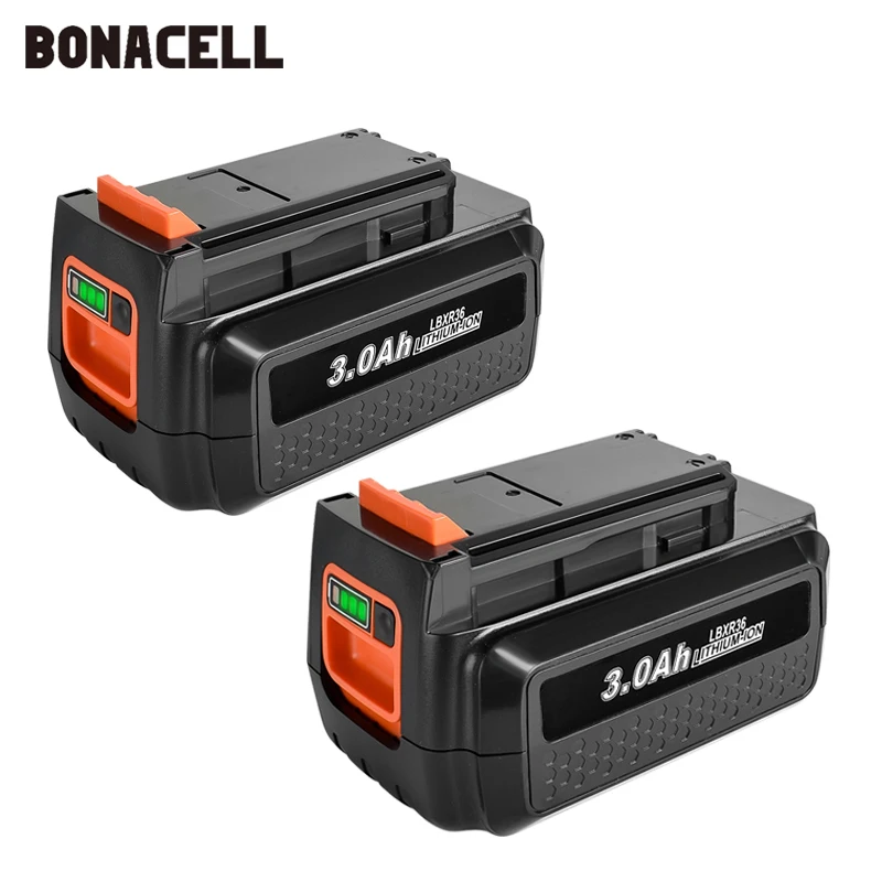 Литий ионная аккумуляторная батарея LBXR36 BL2036 LBX2040 LST136 LST420 LST220 L50 для Black & Decker 36 В/40 в