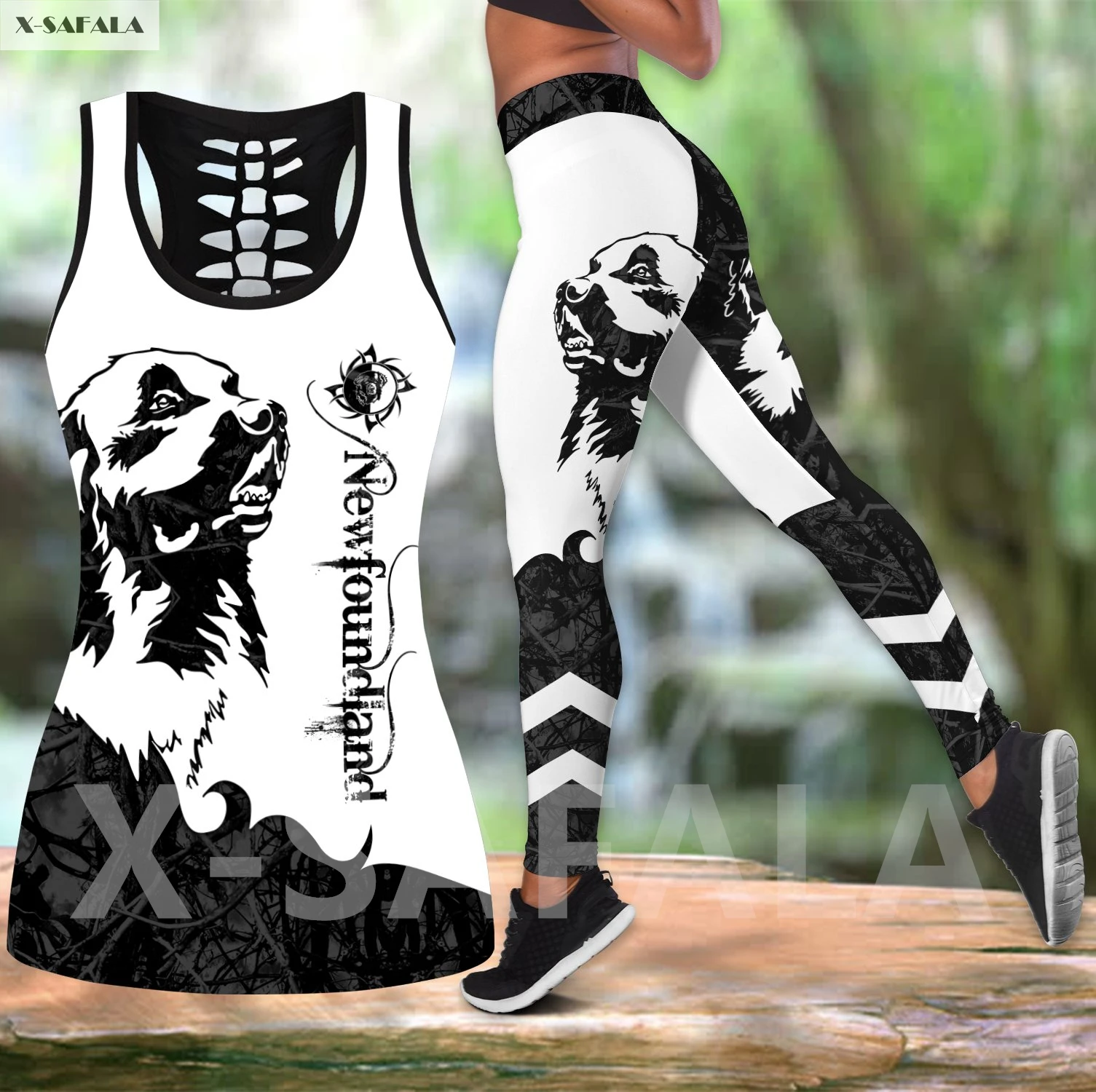 Newfoundland Tattoo 3D Printed Fitness Women Yoga Set Tank Top Leggings Outfit Gym High Waist Vest Stretchy Girl Sport Pants
Newfoundland Tattoo 3D Printed Fitness Women Yoga Set Tank Top Leggings Outfit Gym High Waist Vest Stretchy Girl Sport Pants