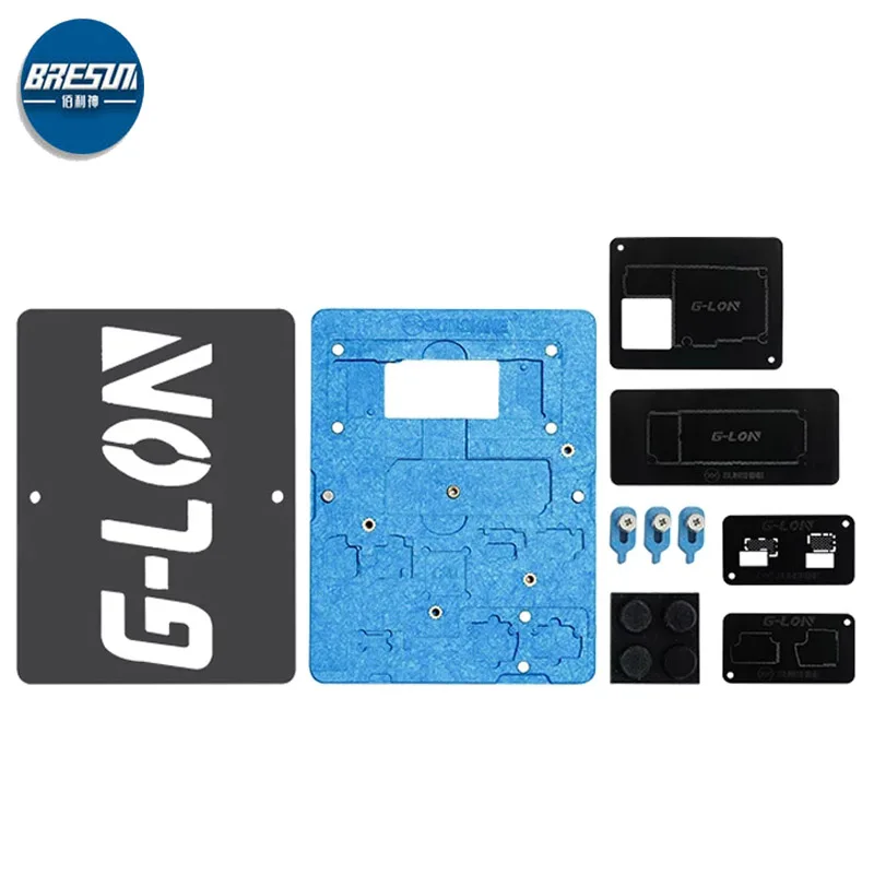 SUNSHINE SS-601N Motherboard fixture for Iphone 11/11Pro/11Pro Max Seriesmiddle Motherboard/Logicboard BGA reballing Tinning Set
SUNSHINE SS-601N Motherboard fixture for Iphone 11/11Pro/11Pro Max Seriesmiddle Motherboard/Logicboard BGA reballing Tinning Set