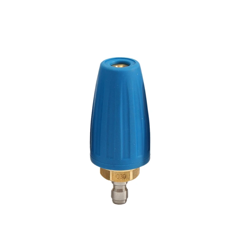 400PSI Turbo Rotating Spray Nozzle 360 Degree Rotating Turbo For Pressure Washer With 1/4Inch Quick Connect Plug
400PSI Turbo Rotating Spray Nozzle 360 Degree Rotating Turbo For Pressure Washer With 1/4Inch Quick Connect Plug
