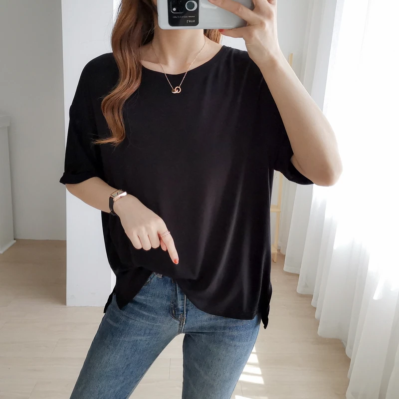 THIN T-SHIRT WOMEN SUMMER MODAL SHORT-SLEEVED HOME SERVICE LOOSE FAT MM PLUS SIZE MIDDLE-AGED MOTHER HALF-SLEEVED TOP
THIN T-SHIRT WOMEN SUMMER MODAL SHORT-SLEEVED HOME SERVICE LOOSE FAT MM PLUS SIZE MIDDLE-AGED MOTHER HALF-SLEEVED TOP