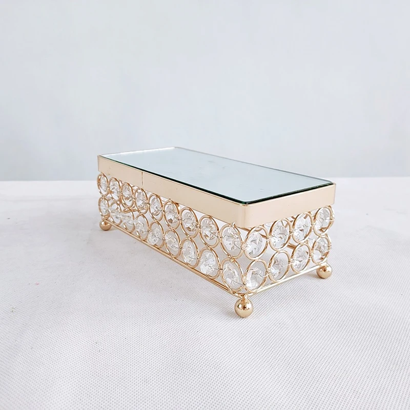 1pcs cake stand mirror gold color crystal Storage Baskets Box Simplicity Style
1pcs cake stand mirror gold color crystal Storage Baskets Box Simplicity Style