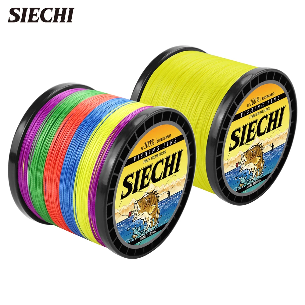 SIECHI Fishing Line 4 Strands 300M PE Braided Incredibly Strong Japanese Multifilament Wire 0.11MM-0.50MM Accessories Tackle
SIECHI Fishing Line 4 Strands 300M PE Braided Incredibly Strong Japanese Multifilament Wire 0.11MM-0.50MM Accessories Tackle