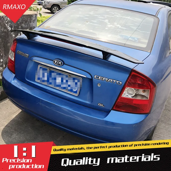 Спойлер для Kia CERATO 2014 2018 TF спойлер из АБС материала заднее крыло автомобиля