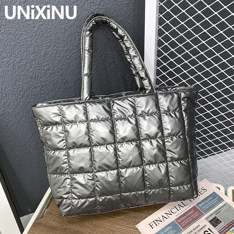 2021 Winter Warm Ultraligh Space Casual Tote Bag High Capacity Women's Bag Fashion Travel Shopper Female Shoulder Bag Handbags
2021 Winter Warm Ultraligh Space Casual Tote Bag High Capacity Women's Bag Fashion Travel Shopper Female Shoulder Bag Handbags