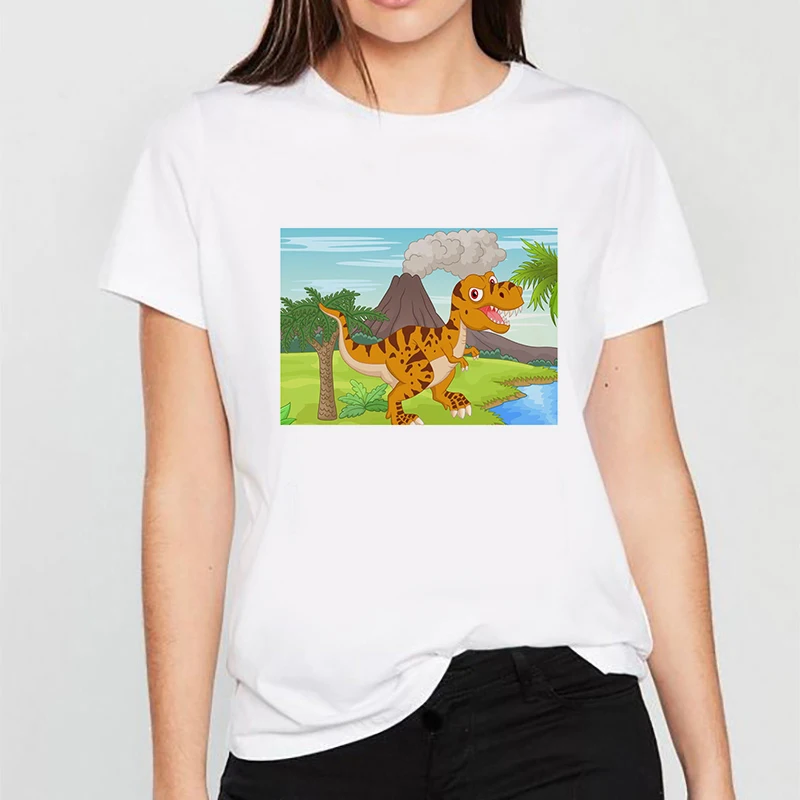 2021 New T Shirt Little dinosaur Harajuku Ulzzang T Shirt Femal T Shirts Summer Tops 90s Girls Graphic Tee Woman Clothing
2021 New T Shirt Little dinosaur Harajuku Ulzzang T Shirt Femal T Shirts Summer Tops 90s Girls Graphic Tee Woman Clothing