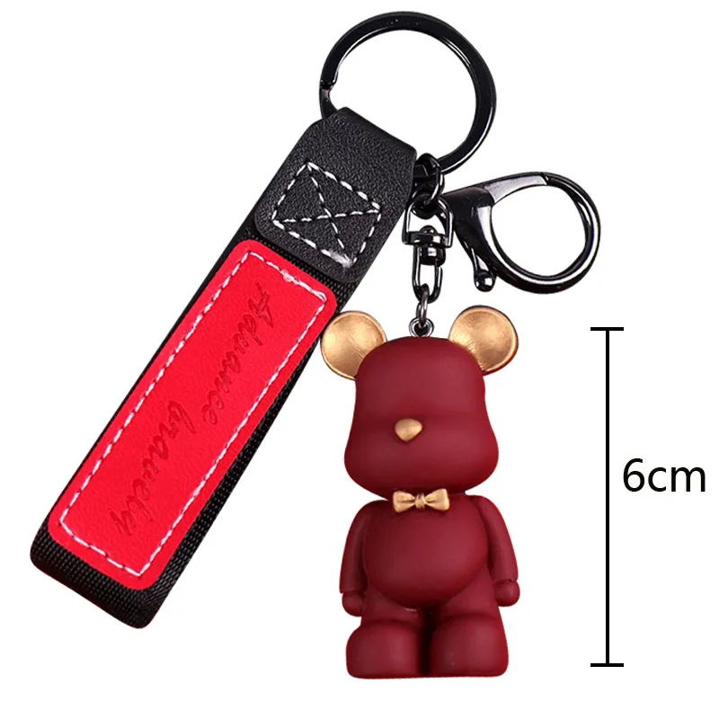 Cartoon Popobe Gloomy Bear Bag Key Chain Holder Leather Car Accessories Bow Llaveros Para Mujer Key Ring Couples Gift For Girl
Cartoon Popobe Gloomy Bear Bag Key Chain Holder Leather Car Accessories Bow Llaveros Para Mujer Key Ring Couples Gift For Girl
