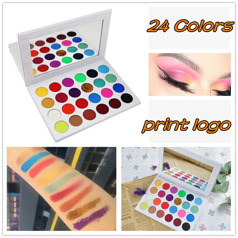 Print logo Matte Eyeshadow Palette Glitter Eye Shadow Waterproof Long Lasting Make Up Pallet Shimmer Fashion Women Beauty Eyes
Print logo Matte Eyeshadow Palette Glitter Eye Shadow Waterproof Long Lasting Make Up Pallet Shimmer Fashion Women Beauty Eyes