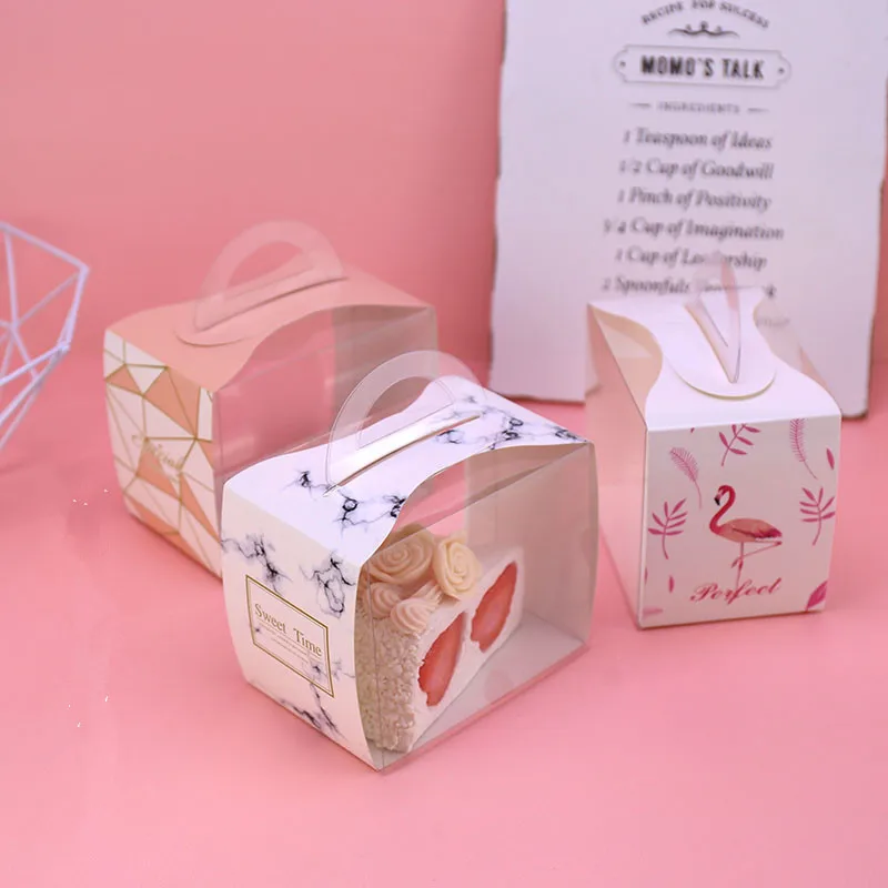 10pcs High quality protable clear window cake pastry paper box packaging diy handmade gift boxes wedding souvenirs favors boxes
10pcs High quality protable clear window cake pastry paper box packaging diy handmade gift boxes wedding souvenirs favors boxes