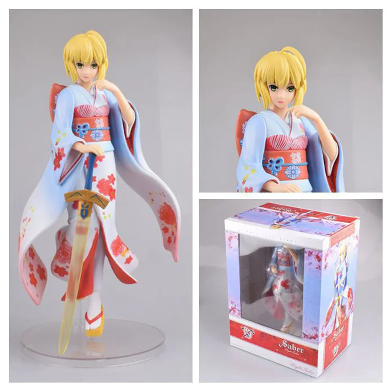 Anime Fate/stay night Saber Kimono PVC Action Figure Toy Anime Sexy Girl Figure Model Toys Collection Doll Chrismas Gift
Anime Fate/stay night Saber Kimono PVC Action Figure Toy Anime Sexy Girl Figure Model Toys Collection Doll Chrismas Gift
