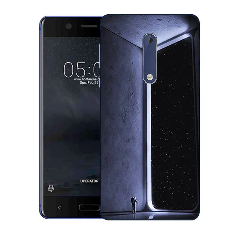 Индивидуальный чехол с рисунком Dangou чехлы для телефонов Nokia Five мягкий