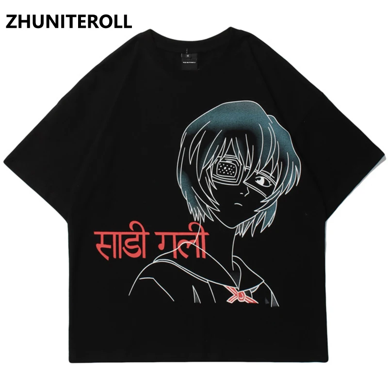 2021 Japanese Fashion T Shirts Men Harajuku Anime Girl Print T-Shirt Streetwear Hip Hop Casual Kawaii Clothing Black Tops Tee
2021 Japanese Fashion T Shirts Men Harajuku Anime Girl Print T-Shirt Streetwear Hip Hop Casual Kawaii Clothing Black Tops Tee
