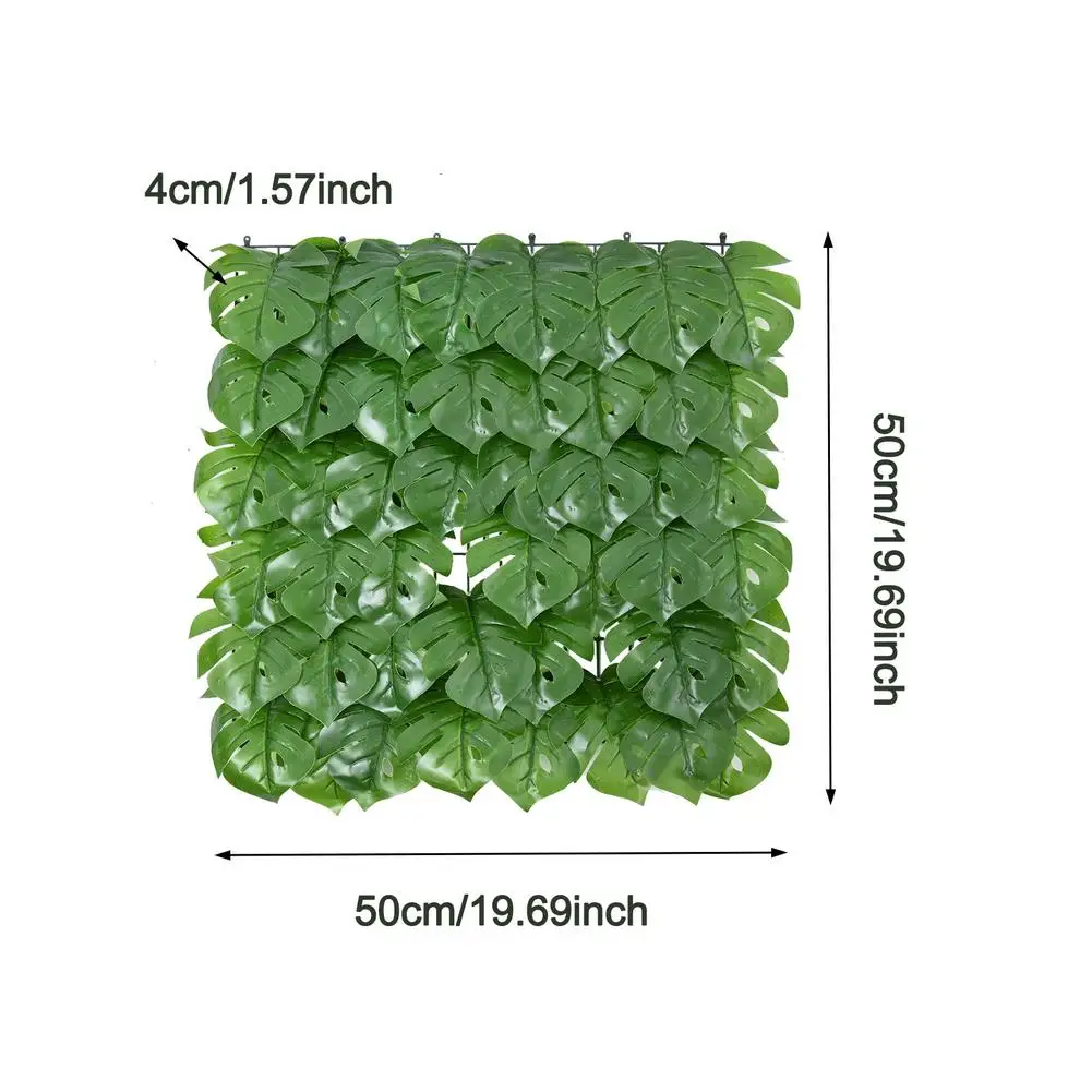 Artificial Leaf Hedge Panels Privacy Screen Suitable for Garden Faux Green Plant Fence Outdoor Hedge Garden Home Decorate 
Artificial Leaf Hedge Panels Privacy Screen Suitable for Garden Faux Green Plant Fence Outdoor Hedge Garden Home Decorate