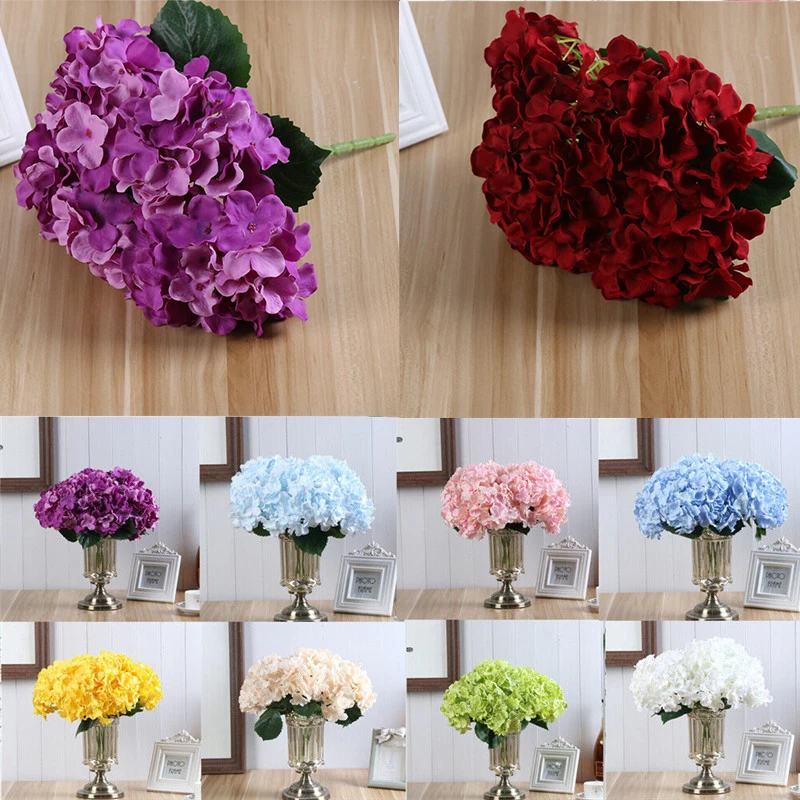 Party Wedding Artificial Hydrangea Home Garden Decor 5 Heads Fake Flower Bouquet
Party Wedding Artificial Hydrangea Home Garden Decor 5 Heads Fake Flower Bouquet
