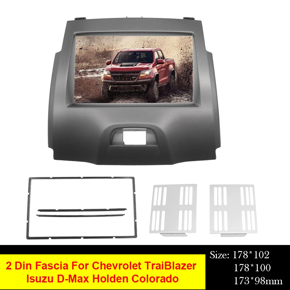 2Din Car Radio Fascia For Chevrolet Colorado 2012 DVD Stereo Frame Panel Plate Mounting Dash Installation Bezel Trim Kit
2Din Car Radio Fascia For Chevrolet Colorado 2012 DVD Stereo Frame Panel Plate Mounting Dash Installation Bezel Trim Kit