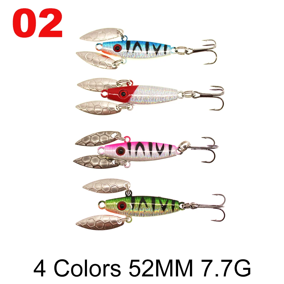Winter 6 Type Ice Fishing Bait Set With Box Hard Bait Sinking Fixture Bait Lead Hook Outdoor Ice Fishing Tool 27Pcs/Box
Winter 6 Type Ice Fishing Bait Set With Box Hard Bait Sinking Fixture Bait Lead Hook Outdoor Ice Fishing Tool 27Pcs/Box