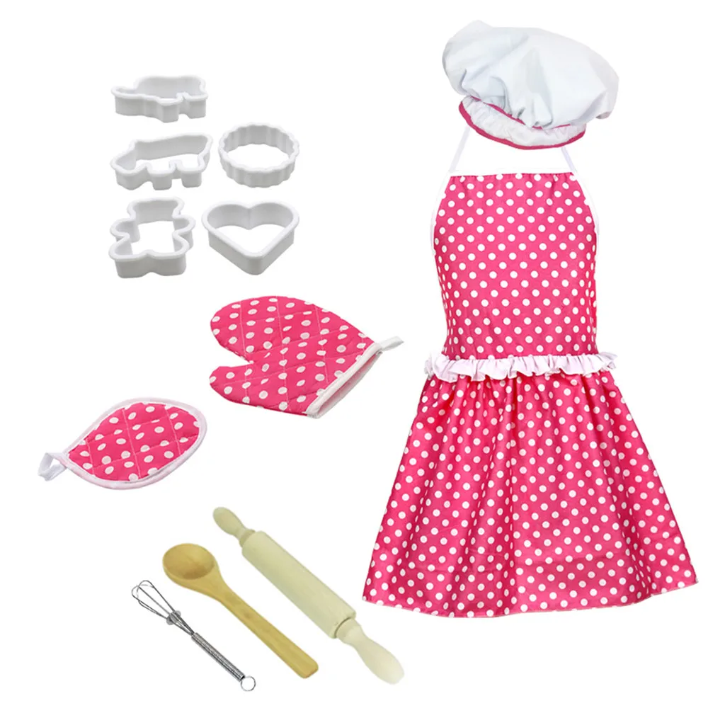 Children Baking Tool Apron Set 12pc Kids Cooking And Baking Set Kitchen Costume Pretend Role Play Kit Apron Hat Kids Toys
Children Baking Tool Apron Set 12pc Kids Cooking And Baking Set Kitchen Costume Pretend Role Play Kit Apron Hat Kids Toys
