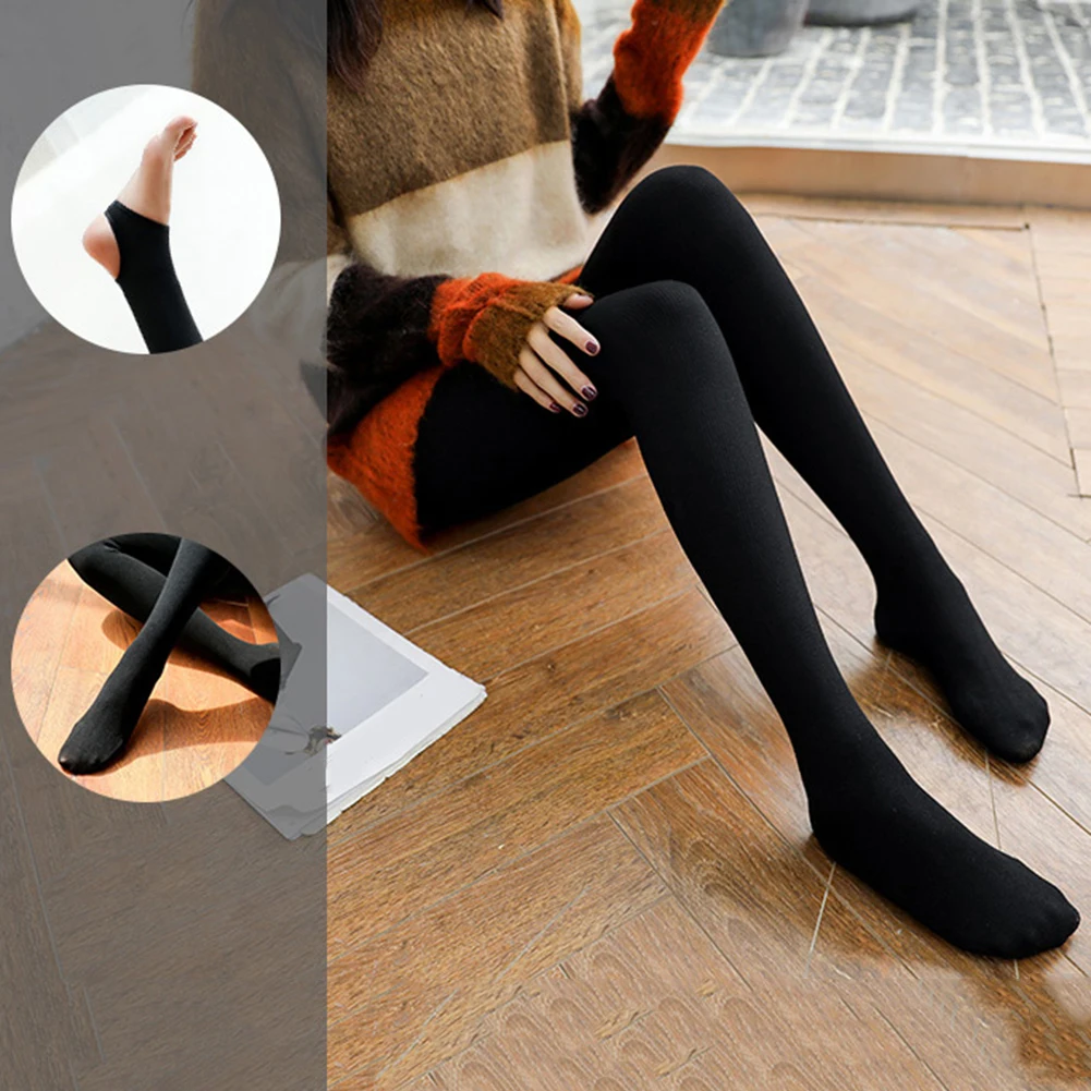 Autumn Winter Elastic Women's Warm Leggings Ankle-Length Solid Pants High Waist Pants Plus Velvet Thickening Leggings 100g
Autumn Winter Elastic Women's Warm Leggings Ankle-Length Solid Pants High Waist Pants Plus Velvet Thickening Leggings 100g