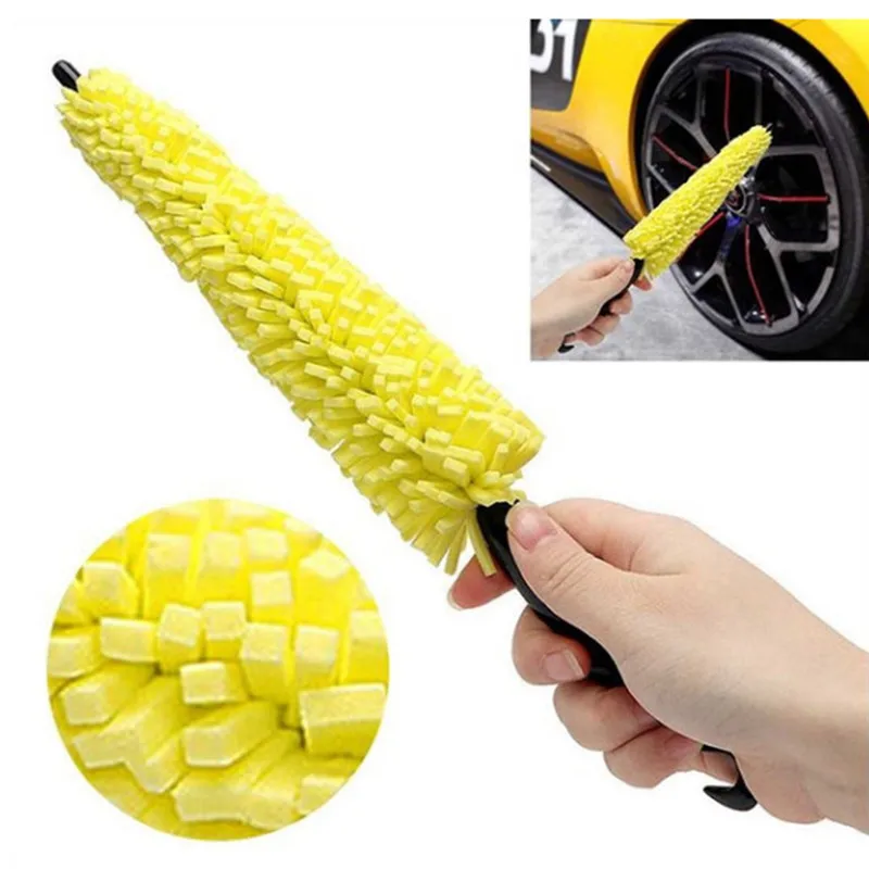 1pc Wheel Rims Tire Washing Brush Plastic Handle Car Wheel Brush Vehicle Cleaning Brush Auto Scrub Brush Car Wash Sponges Tools
1pc Wheel Rims Tire Washing Brush Plastic Handle Car Wheel Brush Vehicle Cleaning Brush Auto Scrub Brush Car Wash Sponges Tools
