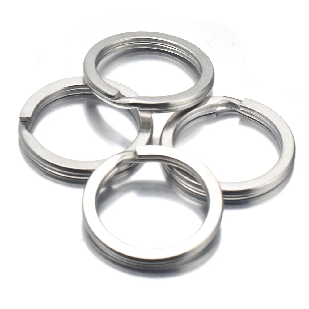 20pcs/lot Stainless Steel Make Keychain Car KeyRing Flat Key Holder Split Rings Key Accessories for DIY Jewelry Making Wholesale
20pcs/lot Stainless Steel Make Keychain Car KeyRing Flat Key Holder Split Rings Key Accessories for DIY Jewelry Making Wholesale