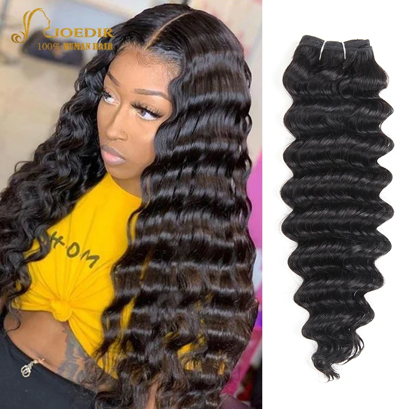 Human Hair Bundles Deep Wave Bundles Brazilian Nature Double-Wefts Hair Joedir Human Hair Weave Remy Hair Black Women
Human Hair Bundles Deep Wave Bundles Brazilian Nature Double-Wefts Hair Joedir Human Hair Weave Remy Hair Black Women