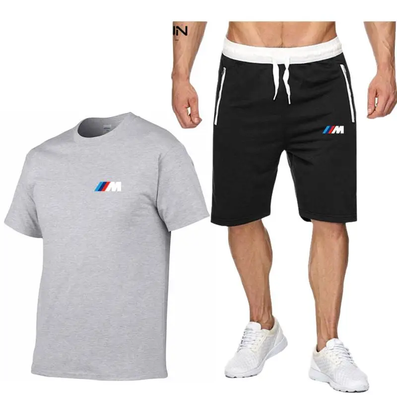 2021 popular new cotton men's T-shirt + Sports Shorts Set summer high quality cotton T-shirt sports running set 2XL
2021 popular new cotton men's T-shirt + Sports Shorts Set summer high quality cotton T-shirt sports running set 2XL