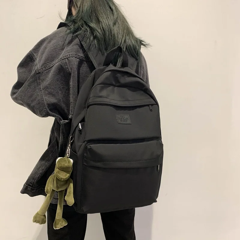 Backpack Female 2021 New High School and College Student Backpack Simple and Fashionable Junior School Student Computer Back Bag
Backpack Female 2021 New High School and College Student Backpack Simple and Fashionable Junior School Student Computer Back Bag