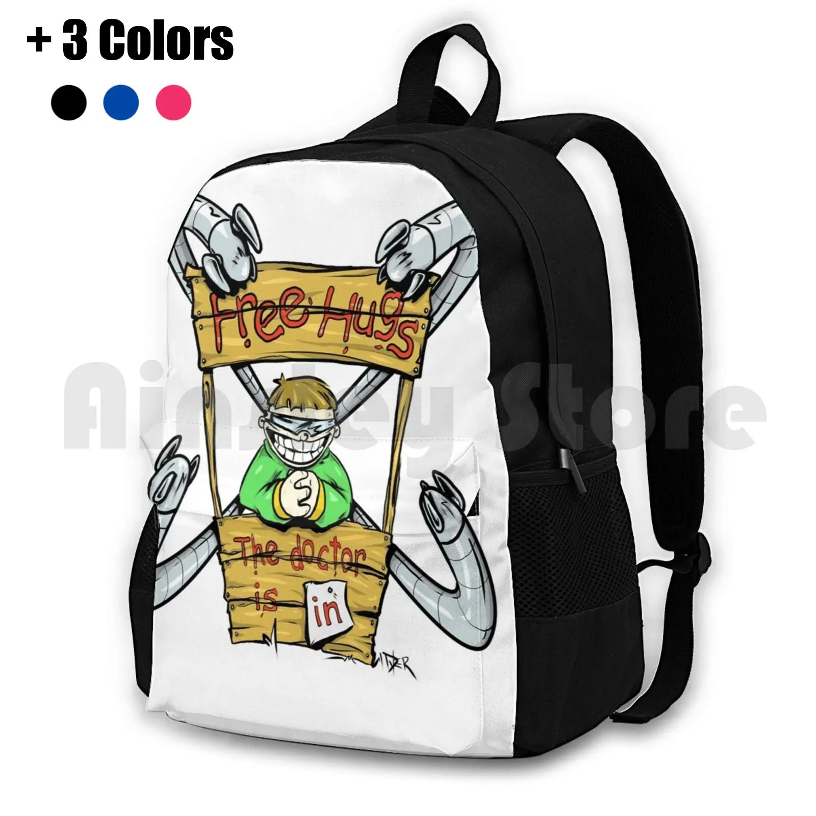 Lil' Doc Ock Outdoor Hiking Backpack Riding Climbing Sports Bag Comics Octopus Superhero Superheroes Cartoons
Lil' Doc Ock Outdoor Hiking Backpack Riding Climbing Sports Bag Comics Octopus Superhero Superheroes Cartoons