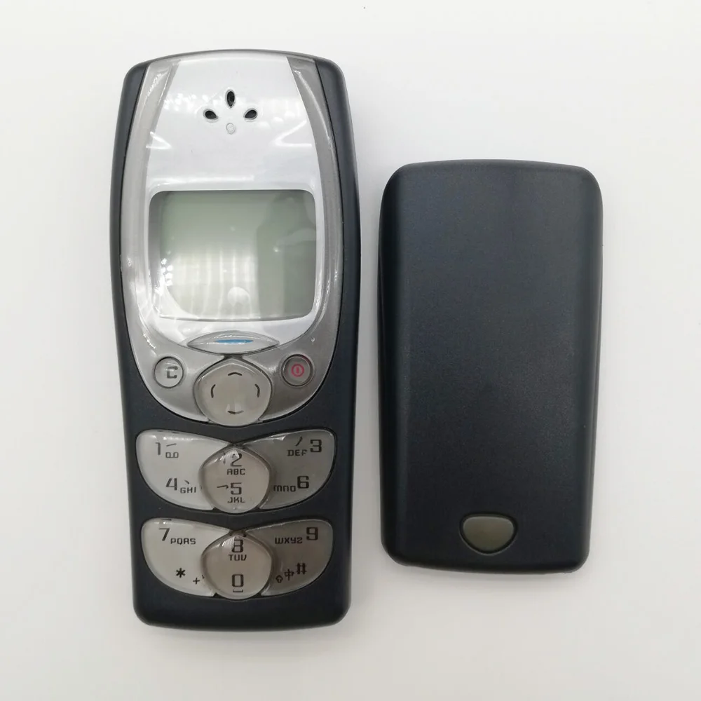Корпус передней лицевой панели рамка для Nokia 2300 Передний чехол + задняя крышка