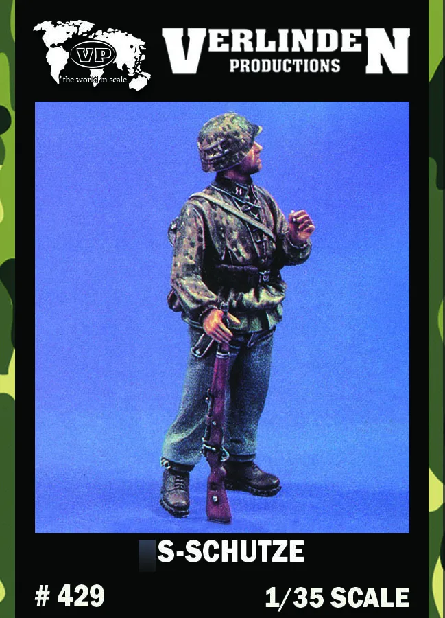 1/35 Scale WWII Schutze German Waffen Rifleman,Verlinden#429 Resin Kits Unassembled Uncolored
1/35 Scale WWII Schutze German Waffen Rifleman,Verlinden#429 Resin Kits Unassembled Uncolored