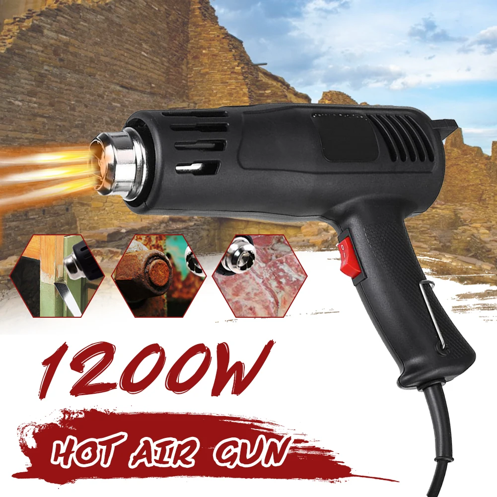 ANENG Heat Gun 220-240V/1200W Hot Air Gun 150°C-550°C Plug-in Dual Air Flow Settings for Shrinking Wrapping PVC Paint Drying
ANENG Heat Gun 220-240V/1200W Hot Air Gun 150°C-550°C Plug-in Dual Air Flow Settings for Shrinking Wrapping PVC Paint Drying