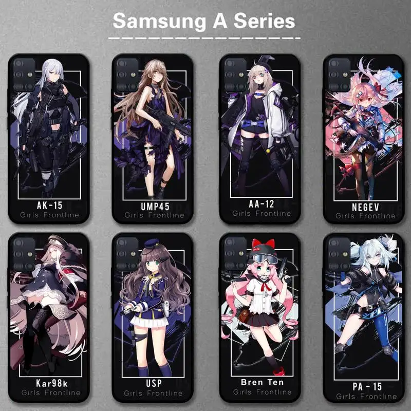 AK 12 Girls Frontline anime Phone Case For Samsung A01 A10 A02 A20 A31 A40 A50 S A52 A51 A70 A71 A80 A91 Cover Fundas Coque
AK 12 Girls Frontline anime Phone Case For Samsung A01 A10 A02 A20 A31 A40 A50 S A52 A51 A70 A71 A80 A91 Cover Fundas Coque