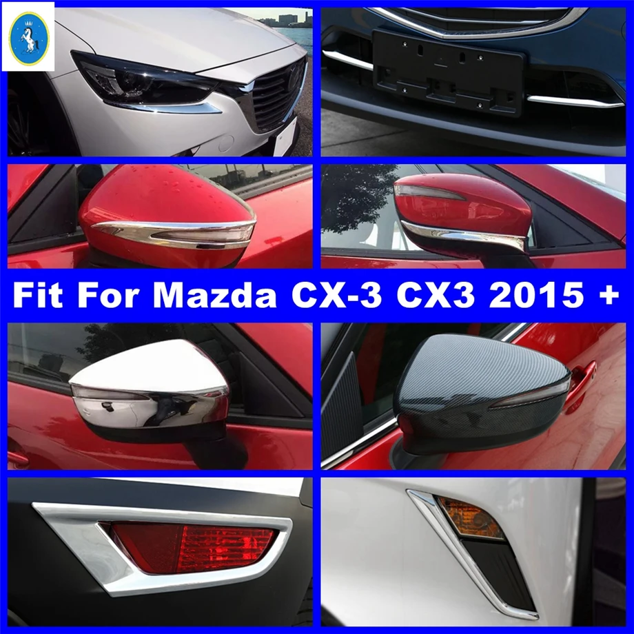 Front Grille Rear Fog Lights Lamp Eyelid Rearview Mirror Stripes Cover Trim For Mazda CX-3 CX3 2015 - 2021 Chrome / Carbon Fiber
Front Grille Rear Fog Lights Lamp Eyelid Rearview Mirror Stripes Cover Trim For Mazda CX-3 CX3 2015 - 2021 Chrome / Carbon Fiber