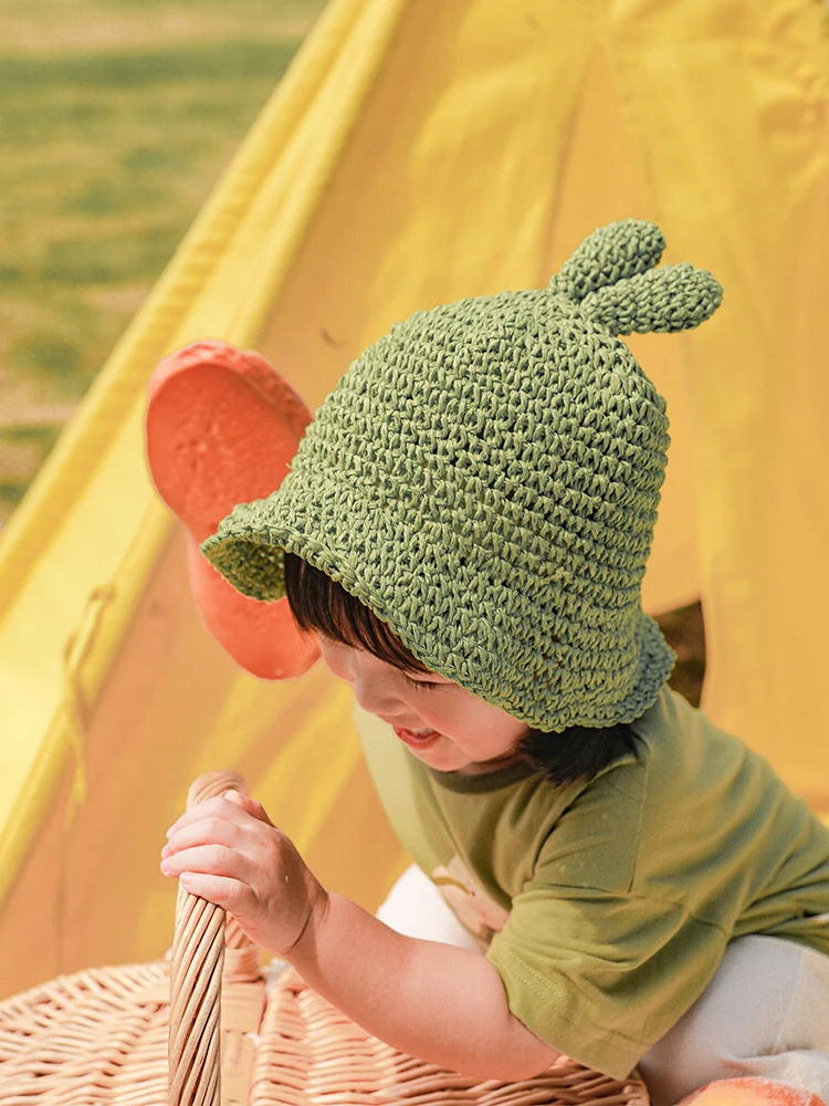 Girls Hat Summer New Fashion Solid Color Woven Sun Hat Baby Cute Leisure Sunscreen Fisherman Hat
Girls Hat Summer New Fashion Solid Color Woven Sun Hat Baby Cute Leisure Sunscreen Fisherman Hat