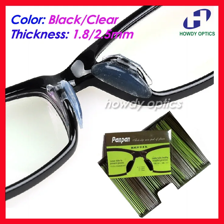 5 pairs Acetate Plastic optical Glasses Eyeglasses Silcone Black Clear 1.8mm 2.5mm Anti Slip Nose Pad sticker accessories
5 pairs Acetate Plastic optical Glasses Eyeglasses Silcone Black Clear 1.8mm 2.5mm Anti Slip Nose Pad sticker accessories