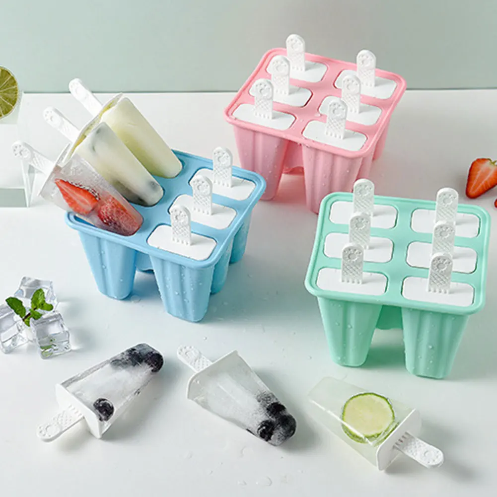 6 Grid Creative Ice Cream Silicone Mold Ice Maker Homemade DIY Stick Ice Cream Mold Ice Popsicle Ice Making Mold Can beReused
6 Grid Creative Ice Cream Silicone Mold Ice Maker Homemade DIY Stick Ice Cream Mold Ice Popsicle Ice Making Mold Can beReused