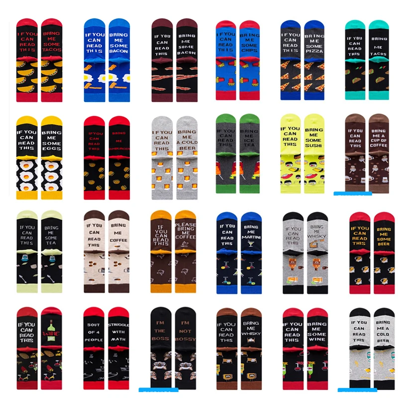 Peonfly Mens Happy Socks Cotton 2020 New Letter If You Can Read This Funny Hamburger Cat Egg Beer Pizza Gifts for Men
Peonfly Mens Happy Socks Cotton 2020 New Letter If You Can Read This Funny Hamburger Cat Egg Beer Pizza Gifts for Men