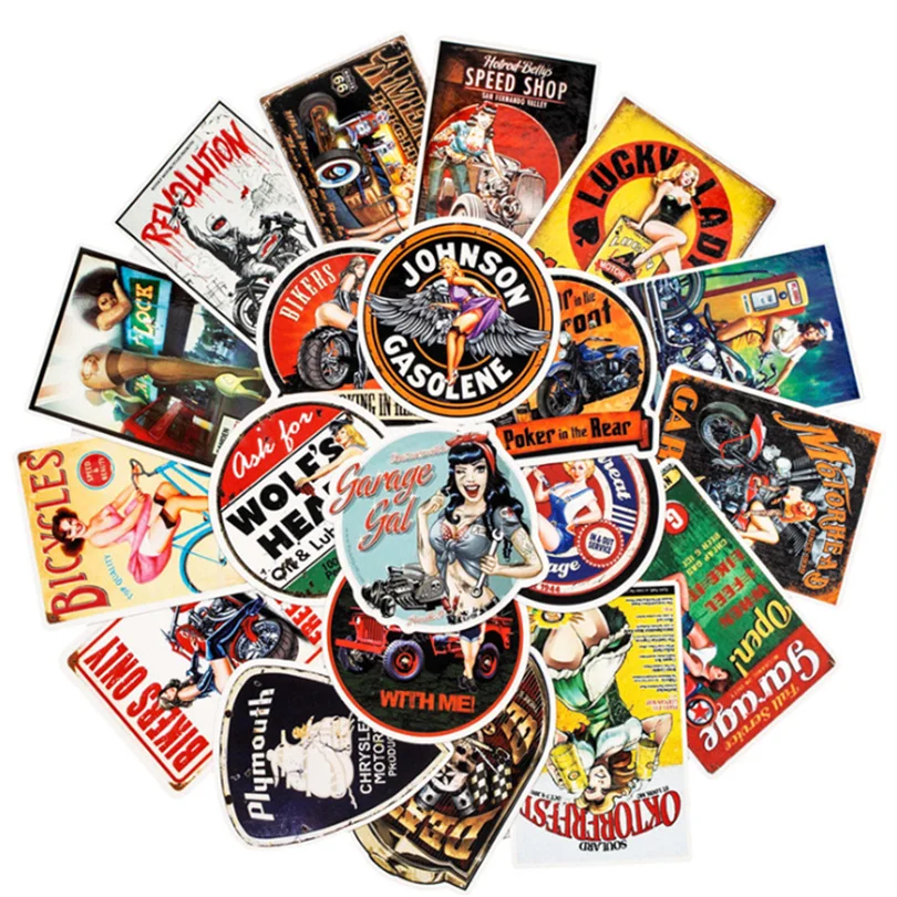 10/30/50 Trendy Retro Classic Sexy Girl Graffiti Decoration Suitcase Car Guitar Waterproof Sticker Toy Wholesale
10/30/50 Trendy Retro Classic Sexy Girl Graffiti Decoration Suitcase Car Guitar Waterproof Sticker Toy Wholesale