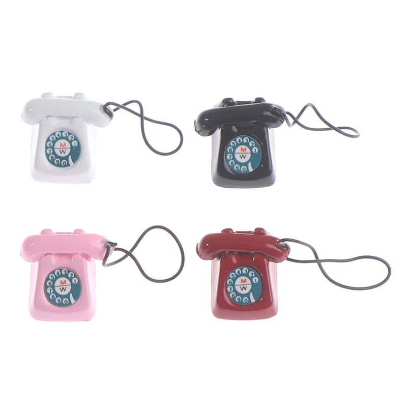 Dollhouse Miniature Decoration Retro Phone For Doll Use Miniature Telephone Kids Toys New
Dollhouse Miniature Decoration Retro Phone For Doll Use Miniature Telephone Kids Toys New