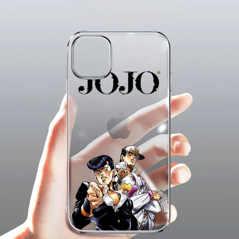 JoJo Bizarre Adventure Phone Case Transparent for Clear iPhone case 11 12 mini pro XS MAX 8 7 6 6S Plus X 5S SE 2020 XR
JoJo Bizarre Adventure Phone Case Transparent for Clear iPhone case 11 12 mini pro XS MAX 8 7 6 6S Plus X 5S SE 2020 XR