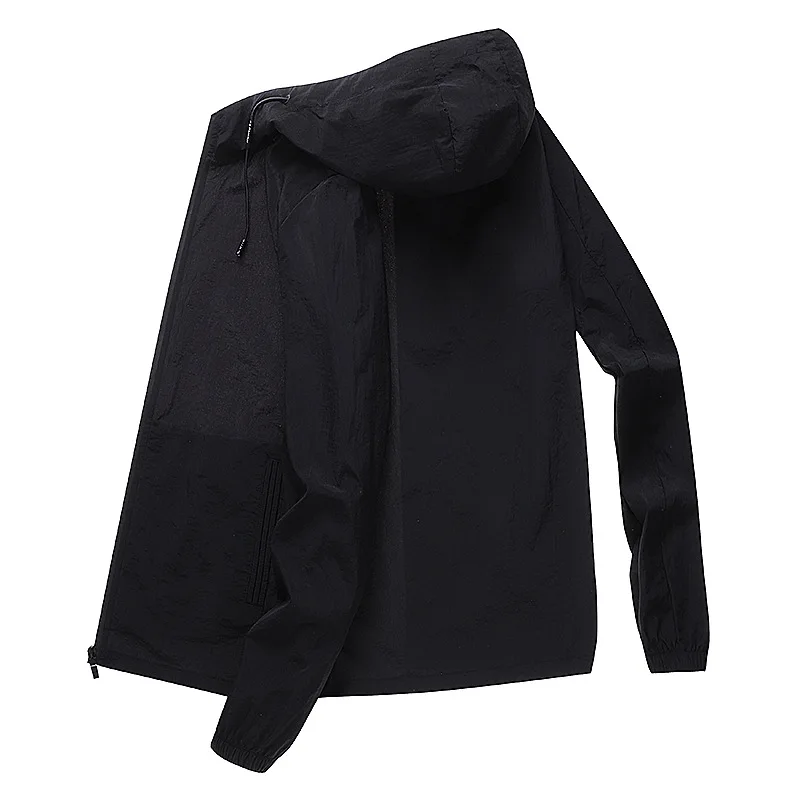 Summer Jacket Men's Sun Protection Thin Breathable Ice Silk Outdoor Fishing Men's Jacket Hooded Casual Fashion Chaquetas Hombre
Summer Jacket Men's Sun Protection Thin Breathable Ice Silk Outdoor Fishing Men's Jacket Hooded Casual Fashion Chaquetas Hombre