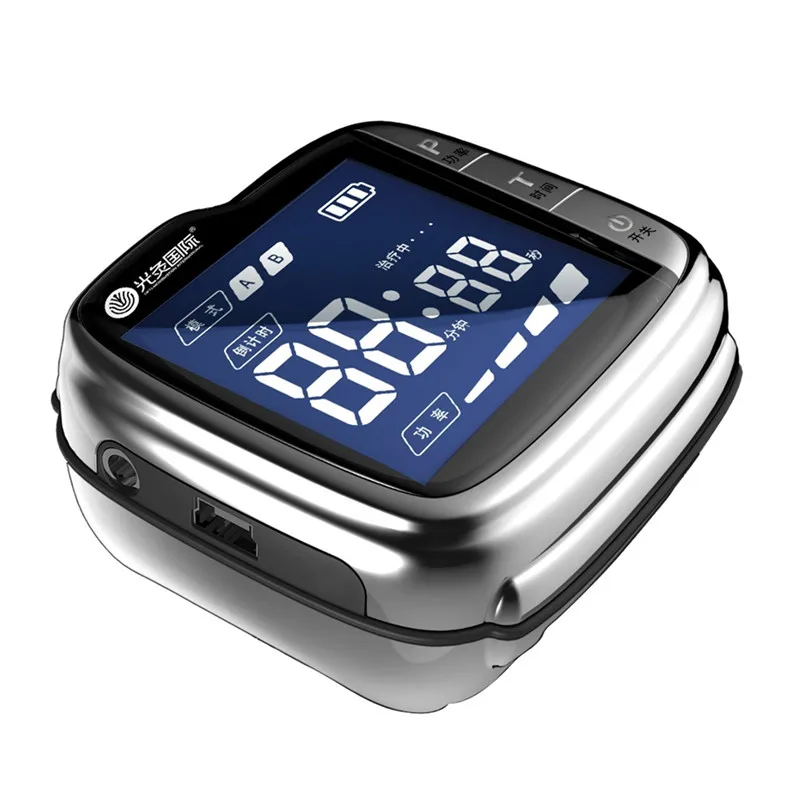 soft laser therapy device wrist laser physiotherapy instrument 650nm laser watch for home use
soft laser therapy device wrist laser physiotherapy instrument 650nm laser watch for home use