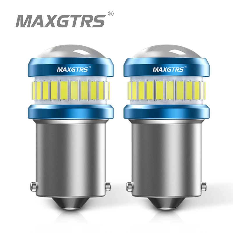 2x P21W светодиодный 1156 BA15S W21W Светодиодная лампа T20 7440 3156 BAU15S указатели поворота