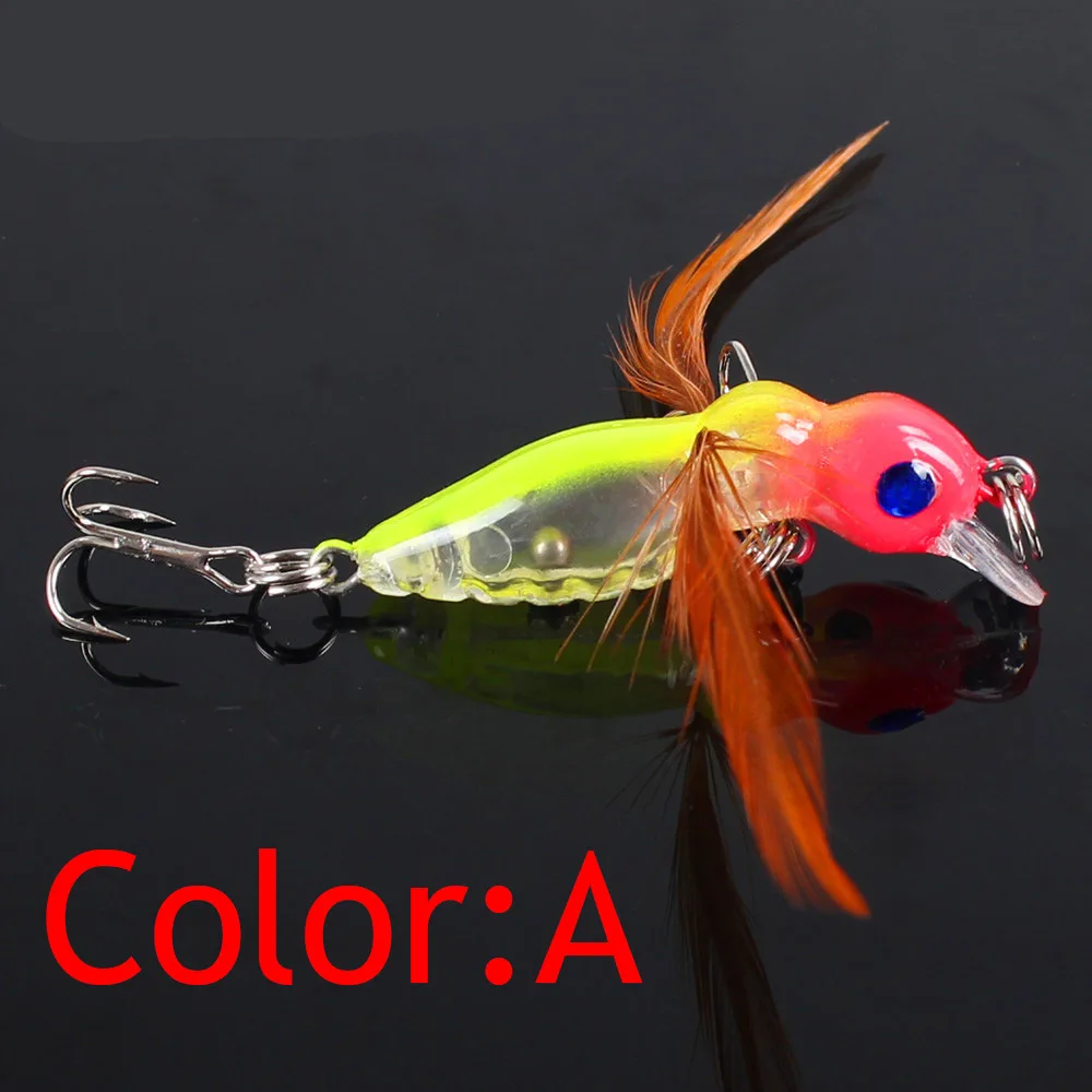 4.5cm/3.5g Topwater Fly Insects Dry Flies Insect Fly Fishing Lure Trout Popper Artificial Bait Wobblers For Trolling Hard Lure
4.5cm/3.5g Topwater Fly Insects Dry Flies Insect Fly Fishing Lure Trout Popper Artificial Bait Wobblers For Trolling Hard Lure
