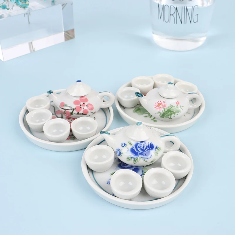 6Pcs/set 1/12 Dollhouse Miniature Dining Ware Porcelain Tea Set Dish Cups new 
6Pcs/set 1/12 Dollhouse Miniature Dining Ware Porcelain Tea Set Dish Cups new
